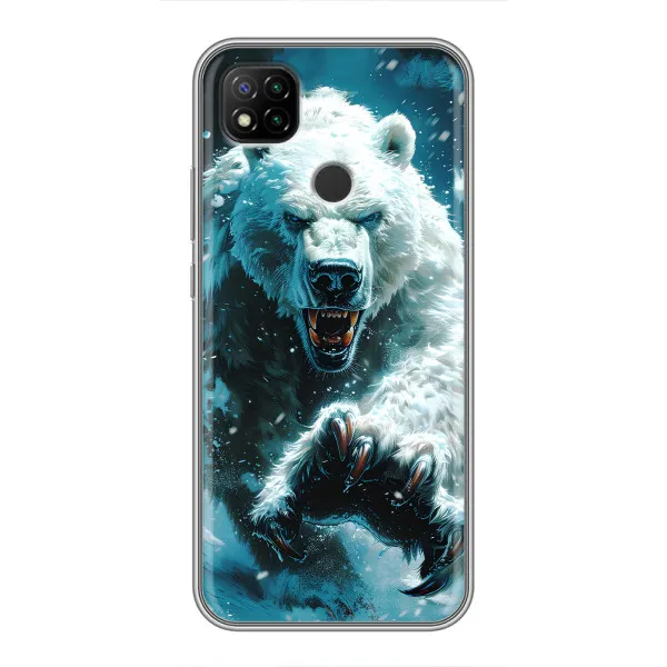 Чехол с принтом «Полярный медведь» для Xiaomi Redmi 9c Чехол с принтом «Полярный медведь» для Xiaomi Redmi 9c