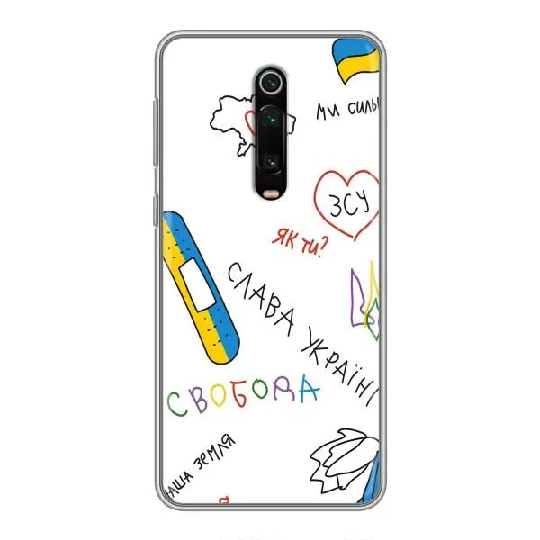 Чехол с принтом «Стикер» для Xiaomi Redmi K20 Чехол с принтом «Стикер» для Xiaomi Redmi K20