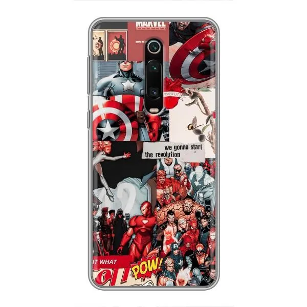 Чехол с принтом «Марвел Комикс» для Xiaomi Redmi K20