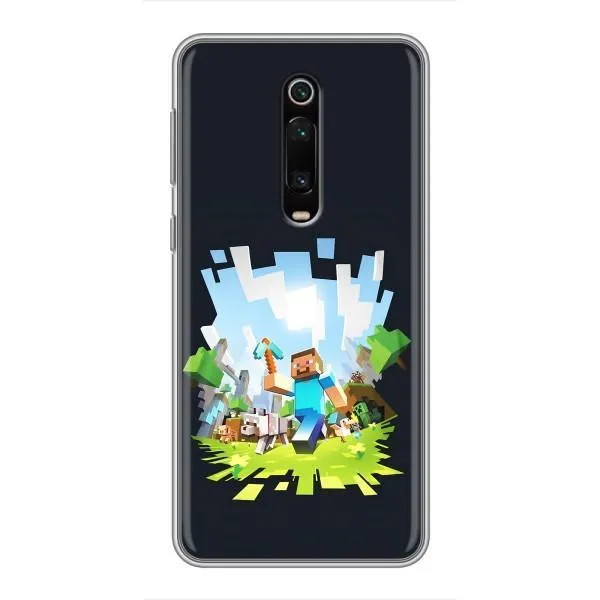 Чехол с принтом «персонажи Minecraft» для Xiaomi Redmi K20 Чехол с принтом «персонажи Minecraft» для Xiaomi Redmi K20