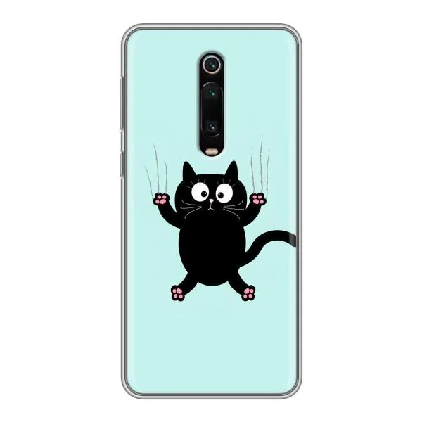 Чехол с принтом «Падающий кот» для Xiaomi Redmi K20