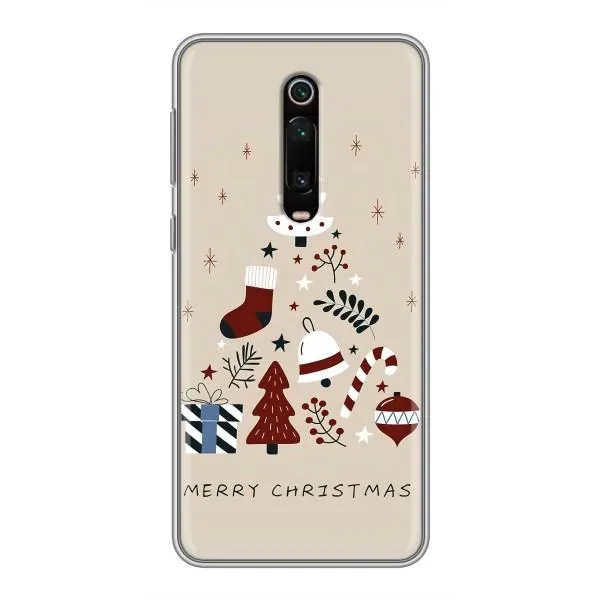 Чехол с принтом «Merry Christmas» для Xiaomi Redmi K20 Чехол с принтом «Merry Christmas» для Xiaomi Redmi K20