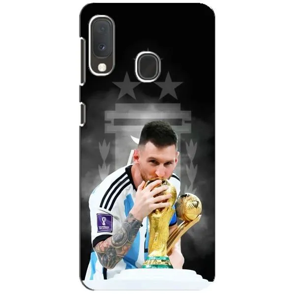 Чехол с принтом «Месси Чемпион» для Samsung Galaxy A20e