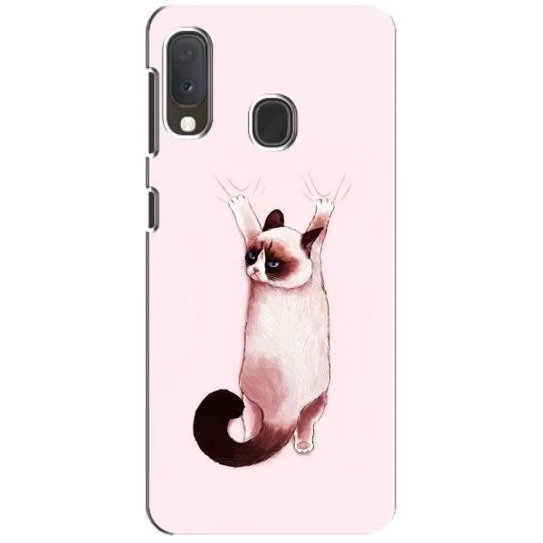 Чехол с принтом «Котик падает» для Samsung Galaxy A20e Чехол с принтом «Котик падает» для Samsung Galaxy A20e