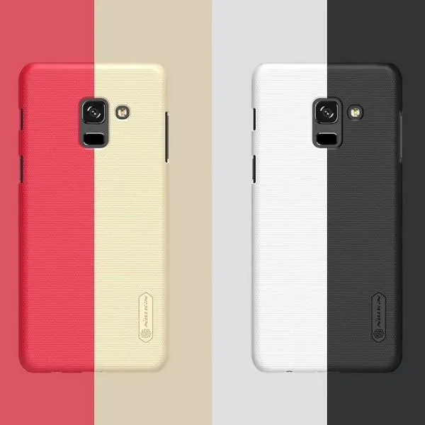 Чехол пластиковая накладка Nillkin для Samsung Galaxy A8 Plus 2018, A730 — Золотой — фото 3 Чехол пластиковая накладка Nillkin для Samsung Galaxy A8 Plus 2018, A730 — Золотой — фото 3