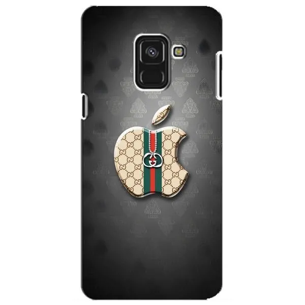 Чехол с принтом «Apple gucci» для Samsung Galaxy A8 Plus 2018 (A730F)