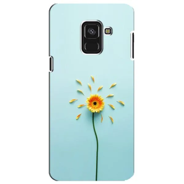 Чехол с принтом «Желтый цветок» для Samsung Galaxy A8 Plus 2018 (A730F)