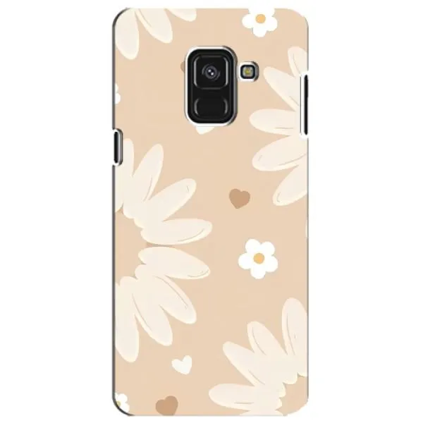 Чехол с принтом «Бежевые цветы» для Samsung Galaxy A8 Plus 2018 (A730F) Чехол с принтом «Бежевые цветы» для Samsung Galaxy A8 Plus 2018 (A730F)
