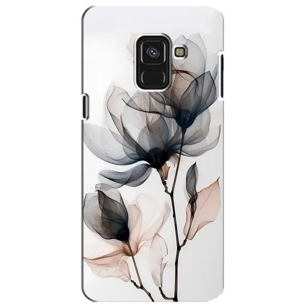 Чехол с принтом «Цветы на белом» для Samsung Galaxy A8 Plus 2018 (A730F) Чехол с принтом «Цветы на белом» для Samsung Galaxy A8 Plus 2018 (A730F)