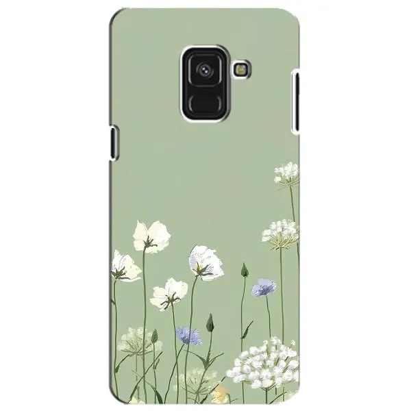 Чехол с принтом «Цветы на зеленом» для Samsung Galaxy A8 Plus 2018 (A730F) Чехол с принтом «Цветы на зеленом» для Samsung Galaxy A8 Plus 2018 (A730F)