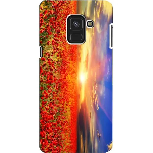 Чехол с принтом «Поле тюльпанов» для Samsung Galaxy A8 2018 (A530F)