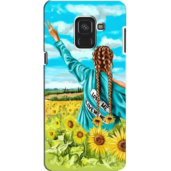 Чехол с принтом «Украиночка» для Samsung Galaxy A8 2018 (A530F) Чехол с принтом «Украиночка» для Samsung Galaxy A8 2018 (A530F)