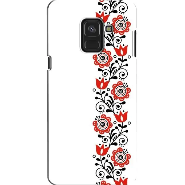 Чехол с принтом «Яркая вишиванка» для Samsung Galaxy A8 2018 (A530F) Чехол с принтом «Яркая вишиванка» для Samsung Galaxy A8 2018 (A530F)