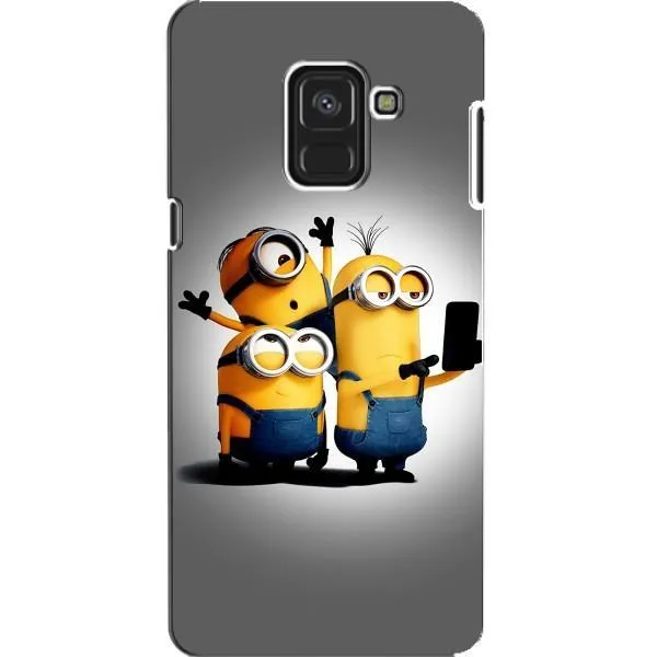 Чехол с принтом «Три миньона» для Samsung Galaxy A8 2018 (A530F) Чехол с принтом «Три миньона» для Samsung Galaxy A8 2018 (A530F)