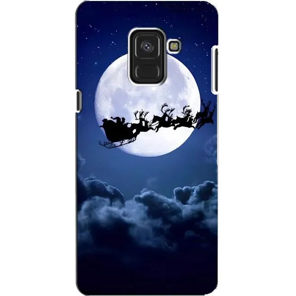Чехол с принтом «Санта - луна» для Samsung Galaxy A8 2018 (A530F) Чехол с принтом «Санта - луна» для Samsung Galaxy A8 2018 (A530F)