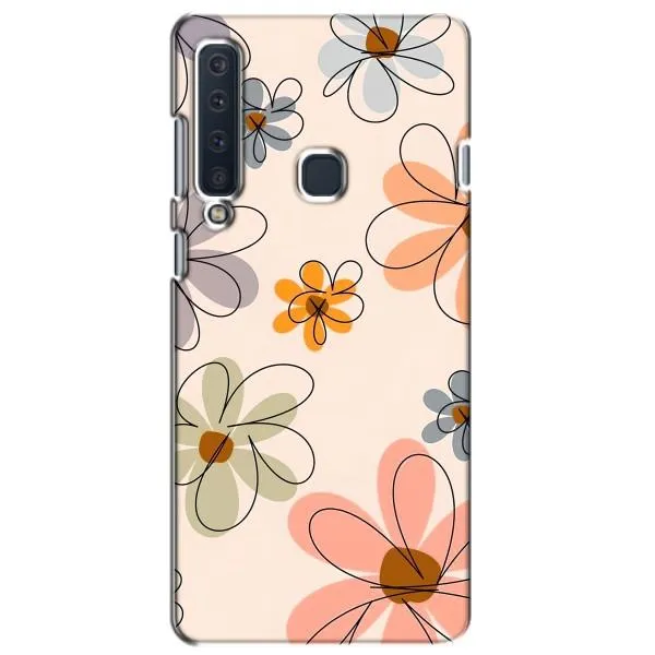 Чехол с принтом «Разноцветные цветы» для Samsung Galaxy A9 2018 (A920)