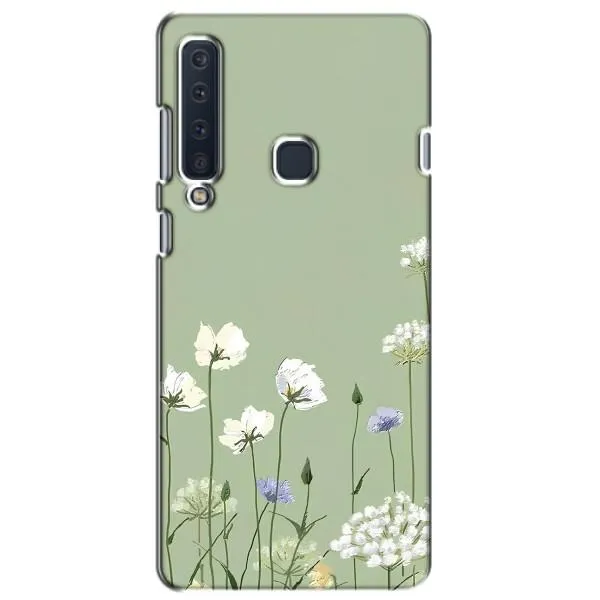 Чехол с принтом «Цветы на зеленом» для Samsung Galaxy A9 2018 (A920)