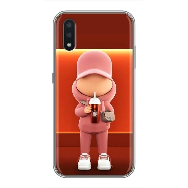 Чехол с принтом «С Кофе» для Samsung Galaxy A01 Core