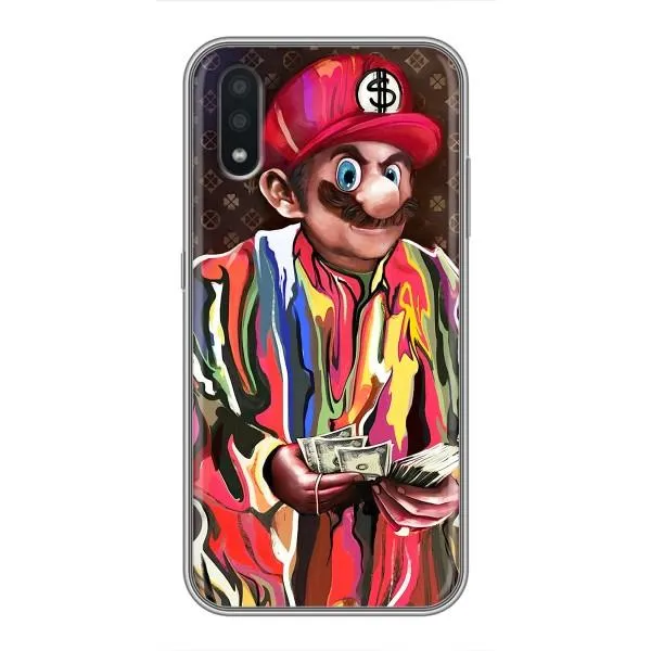 Чехол с принтом «Mario LV» для Samsung Galaxy A01