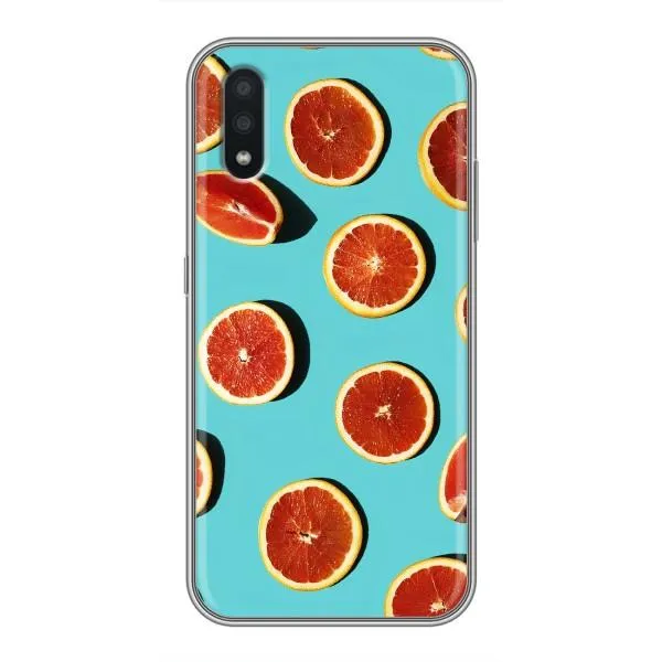 Чехол с принтом «Грейпфрут» для Samsung Galaxy A01