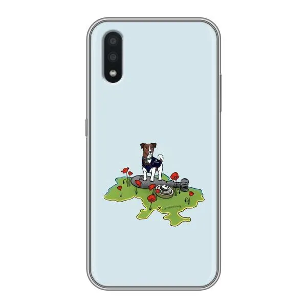 Чехол с принтом «Сапер Пес» для Samsung Galaxy A01