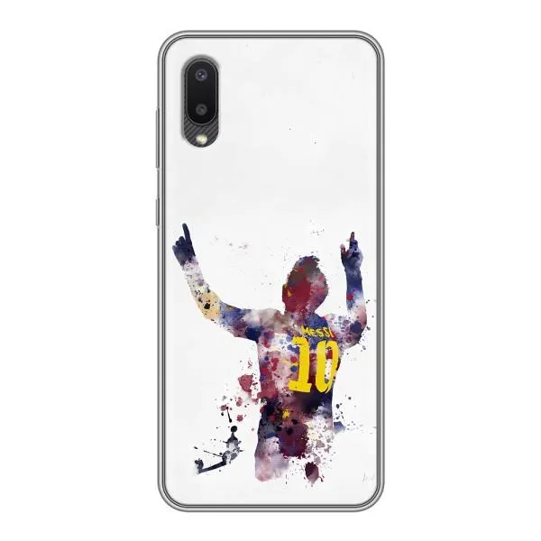 Чехол с принтом «Messi Barca» для Samsung Galaxy A02 Чехол с принтом «Messi Barca» для Samsung Galaxy A02