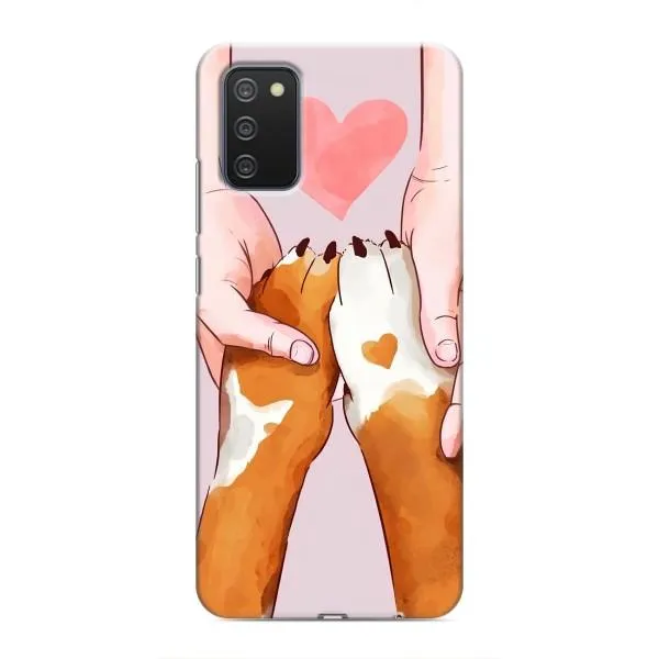 Чехол с принтом «Любовь к собакам» для Samsung Galaxy A02s Чехол с принтом «Любовь к собакам» для Samsung Galaxy A02s