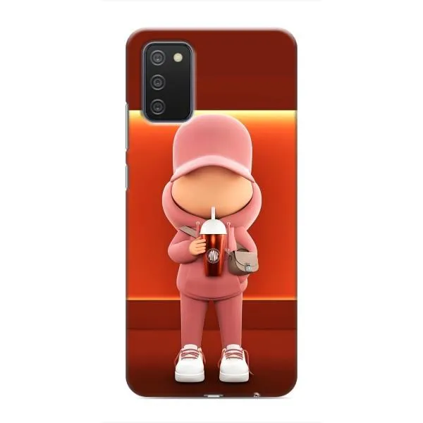 Чехол с принтом «С Кофе» для Samsung Galaxy A02s Чехол с принтом «С Кофе» для Samsung Galaxy A02s