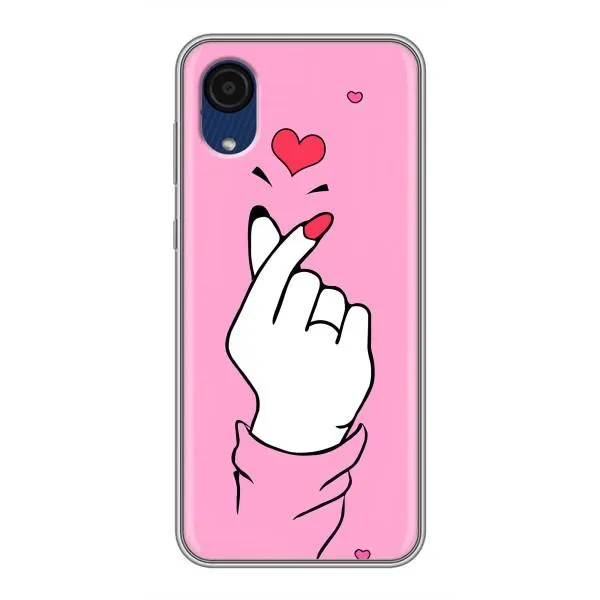 Чохол з принтом «Знак Love» для Samsung Galaxy A03 Core