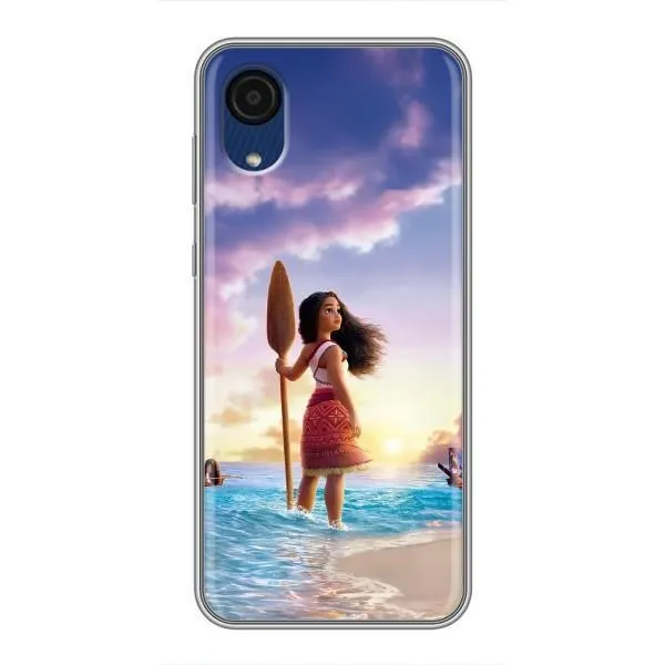 Чехол с принтом «Моана с веслом» для Samsung Galaxy A03 Core