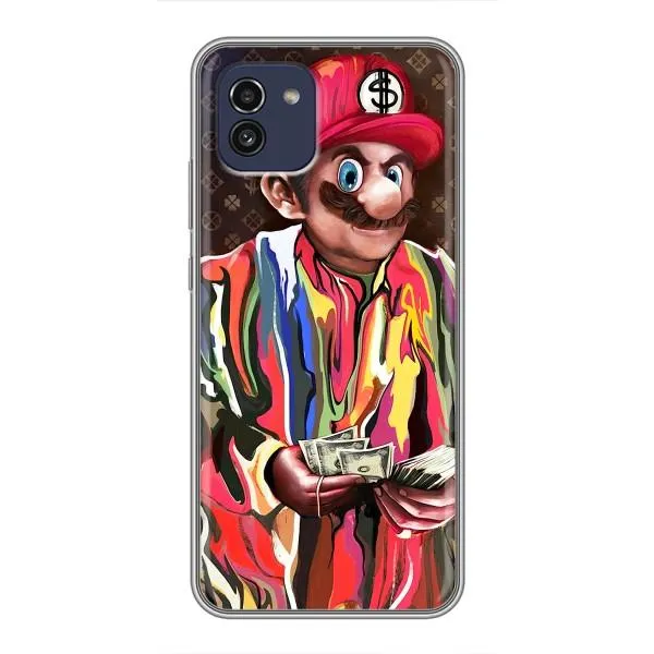 Чехол с принтом «Mario LV» для Samsung Galaxy A03 (A035) Чехол с принтом «Mario LV» для Samsung Galaxy A03 (A035)