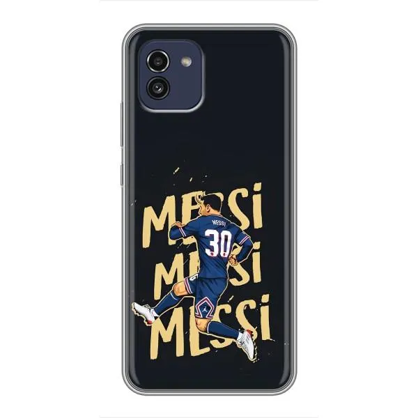 Чехол с принтом «Messi ПСЖ» для Samsung Galaxy A03 (A035) Чехол с принтом «Messi ПСЖ» для Samsung Galaxy A03 (A035)