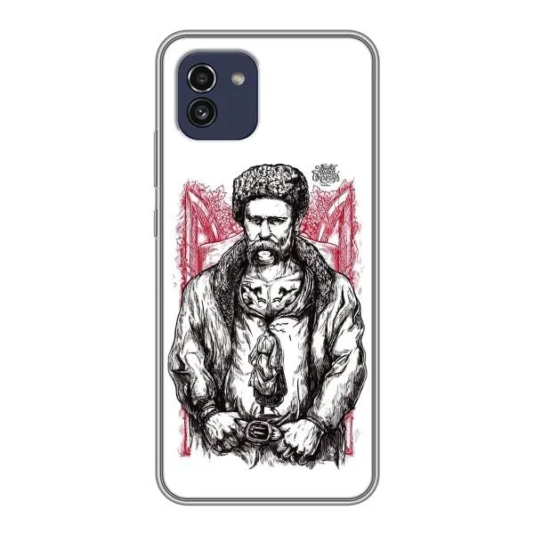 Чехол с принтом «Козак Шевченко» для Samsung Galaxy A03 (A035) Чехол с принтом «Козак Шевченко» для Samsung Galaxy A03 (A035)