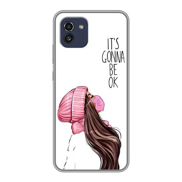 Чехол с принтом «Коронавирус» для Samsung Galaxy A03 (A035)