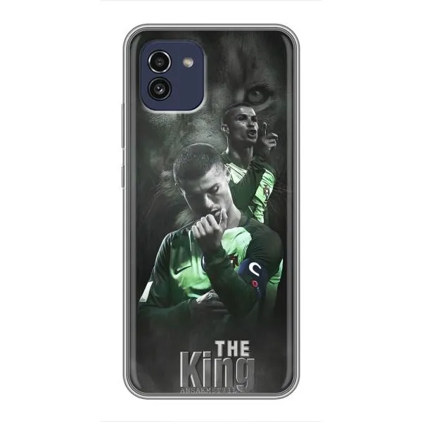 Чехол с принтом «Криштиано Лев» для Samsung Galaxy A03 (A035)