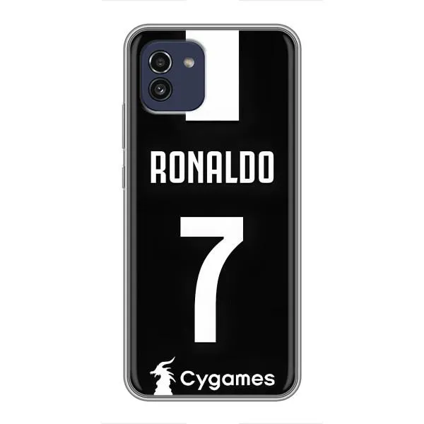 Чехол с принтом «RONALDO 7» для Samsung Galaxy A03 (A035)