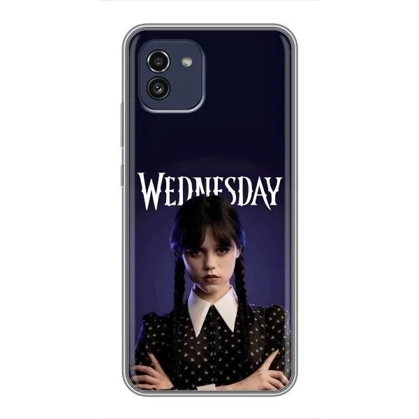 Чехол с принтом «Wednesday» для Samsung Galaxy A03 (A035) Чехол с принтом «Wednesday» для Samsung Galaxy A03 (A035)