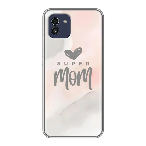 Чохол з принтом «Супер мама» для Samsung Galaxy A03 (A035) Чохол з принтом «Супер мама» для Samsung Galaxy A03 (A035)