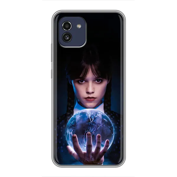 Чохол з принтом «Магічна сфера Венздей» для Samsung Galaxy A03 (A035) Чохол з принтом «Магічна сфера Венздей» для Samsung Galaxy A03 (A035)
