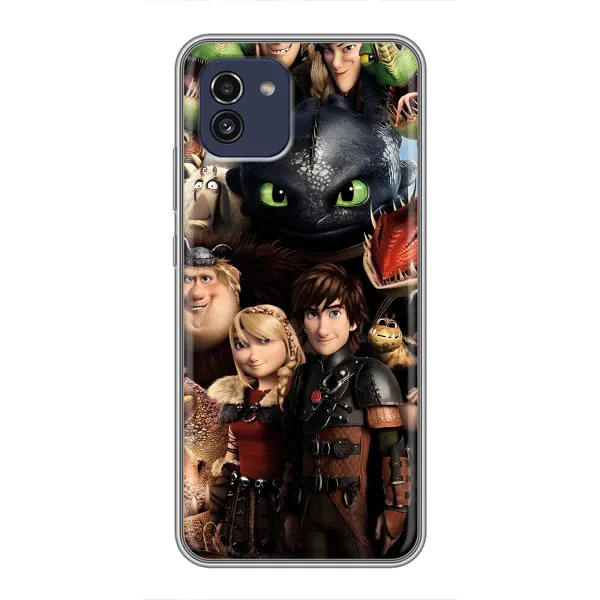 Чехол с принтом «Персонажи дракона» для Samsung Galaxy A03 (A035) Чехол с принтом «Персонажи дракона» для Samsung Galaxy A03 (A035)