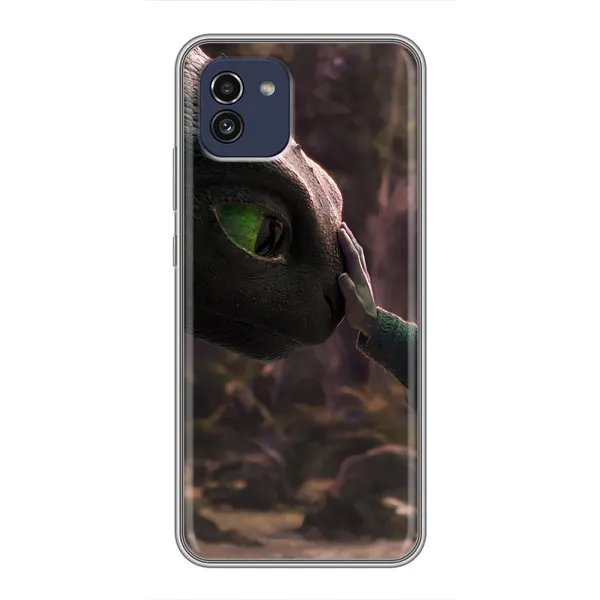 Чехол с принтом «Сцена с драконом» для Samsung Galaxy A03 (A035) Чехол с принтом «Сцена с драконом» для Samsung Galaxy A03 (A035)