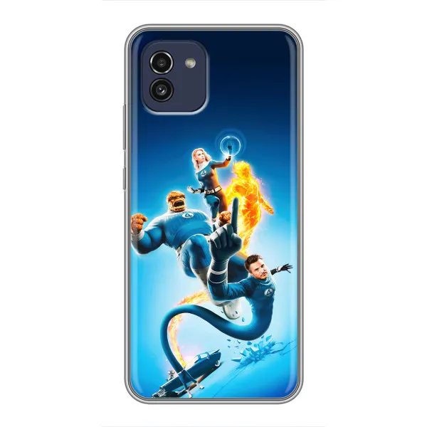 Чохол з принтом «Герої Фантастична Четвірка» для Samsung Galaxy A03 (A035) Чохол з принтом «Герої Фантастична Четвірка» для Samsung Galaxy A03 (A035)