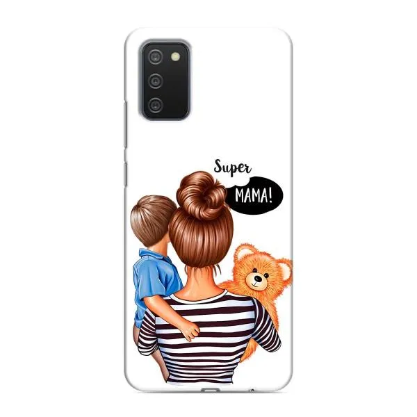 Чехол с принтом «Мама с сыном» для Samsung Galaxy A03s Чехол с принтом «Мама с сыном» для Samsung Galaxy A03s