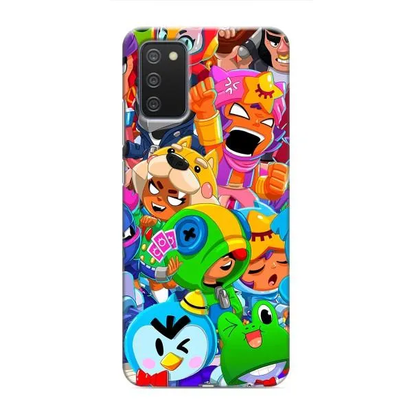 Чехол с принтом «герои Бравл Старс» для Samsung Galaxy A03s Чехол с принтом «герои Бравл Старс» для Samsung Galaxy A03s