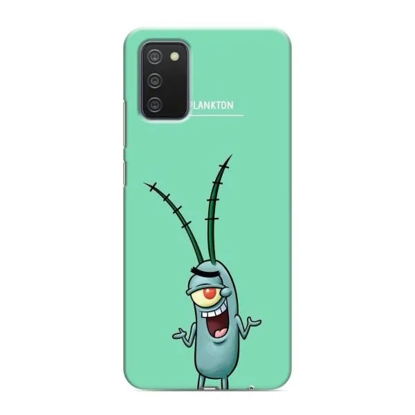 Чехол с принтом «Персонаж Планктон» для Samsung Galaxy A03s