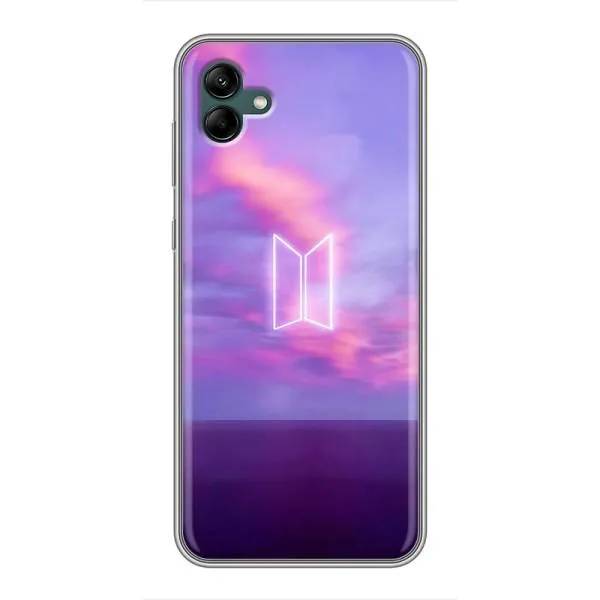 Чехол с принтом «BTS логотип» для Samsung Galaxy A04
