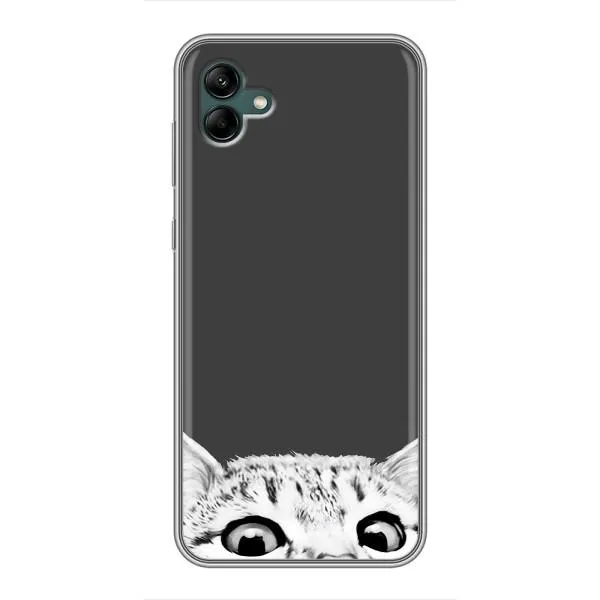 Чехол с принтом «Выглядывает кот» для Samsung Galaxy A04
