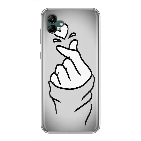 Чехол с принтом «Значок Love» для Samsung Galaxy A04