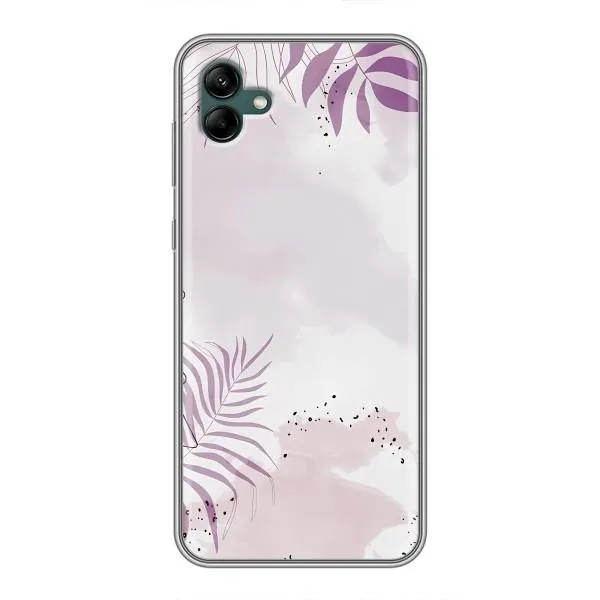 Чехол с принтом «Фиолетовые листья» для Samsung Galaxy A04