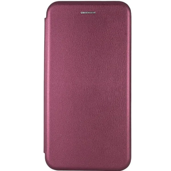 Шкіряний чохол-книжка Classy для Samsung Galaxy A04e — Бордовий — фото 1